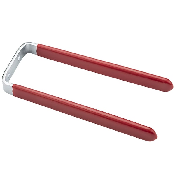 National Hardware National Hardware 5-11/16 in. L Vinyl Coated Red Steel Tool Hook 10 lb. cap. 1 pk N112-016 - main